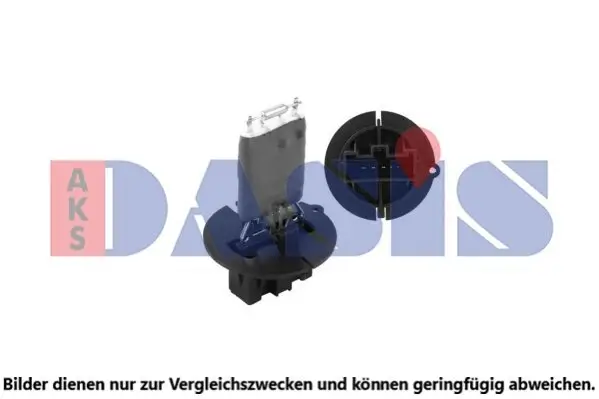 Widerstand, Innenraumgebläse 12 V AKS DASIS 068090N