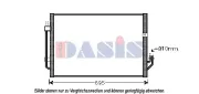 Kondensator, Klimaanlage AKS DASIS 072041N