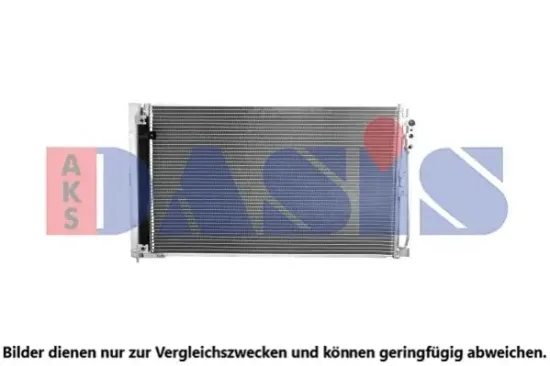 Kondensator, Klimaanlage AKS DASIS 072069N Bild Kondensator, Klimaanlage AKS DASIS 072069N