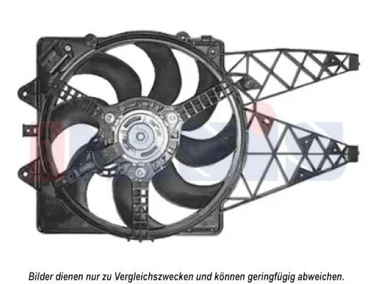 Lüfter, Motorkühlung 12 V AKS DASIS 088005N Bild Lüfter, Motorkühlung 12 V AKS DASIS 088005N