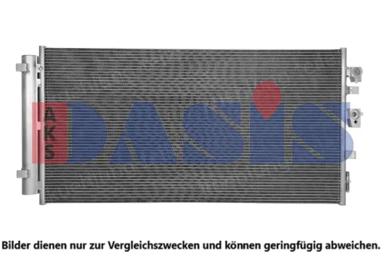 Kondensator, Klimaanlage AKS DASIS 092098N Bild Kondensator, Klimaanlage AKS DASIS 092098N