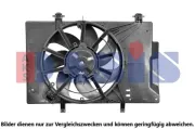 Lüfter, Motorkühlung 12 V AKS DASIS 098029N