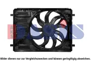 Lüfter, Motorkühlung 12 V AKS DASIS 098140N