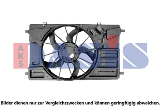Lüfter, Motorkühlung 12 V AKS DASIS 098163N Bild Lüfter, Motorkühlung 12 V AKS DASIS 098163N
