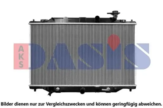 Kühler, Motorkühlung AKS DASIS 110082N Bild Kühler, Motorkühlung AKS DASIS 110082N