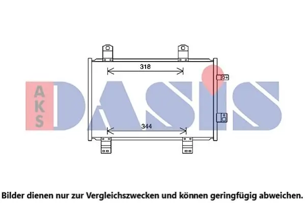 Kondensator, Klimaanlage AKS DASIS 112049N