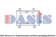 Kondensator, Klimaanlage AKS DASIS 112049N