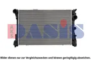 Kühler, Motorkühlung AKS DASIS 120080N
