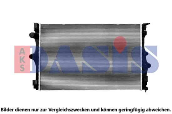 Kühler, Motorkühlung AKS DASIS 120166N Bild Kühler, Motorkühlung AKS DASIS 120166N