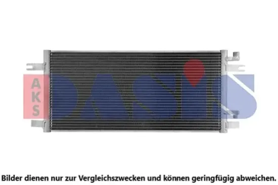 Kondensator, Klimaanlage AKS DASIS 122056N Bild Kondensator, Klimaanlage AKS DASIS 122056N