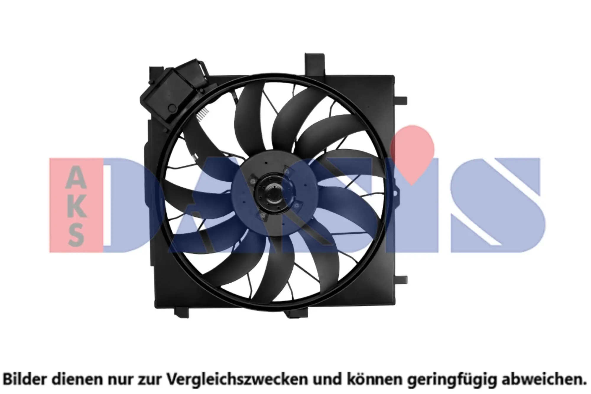 Lüfter, Motorkühlung 12 V AKS DASIS 128096N