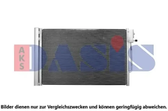 Kondensator, Klimaanlage AKS DASIS 152060N Bild Kondensator, Klimaanlage AKS DASIS 152060N