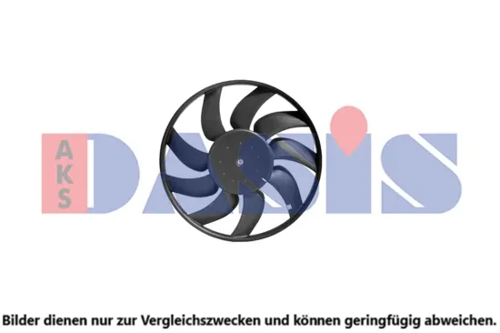 Lüfter, Motorkühlung 12 V AKS DASIS 158167N Bild Lüfter, Motorkühlung 12 V AKS DASIS 158167N