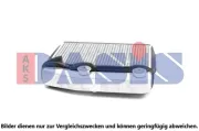 Wärmetauscher, Innenraumheizung AKS DASIS 159025N