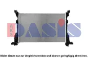Kühler, Motorkühlung AKS DASIS 180129N