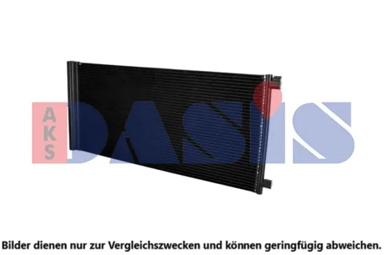 Kondensator, Klimaanlage AKS DASIS 182063N Bild Kondensator, Klimaanlage AKS DASIS 182063N