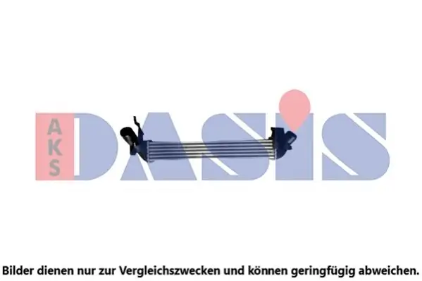 Ladeluftkühler AKS DASIS 187045N