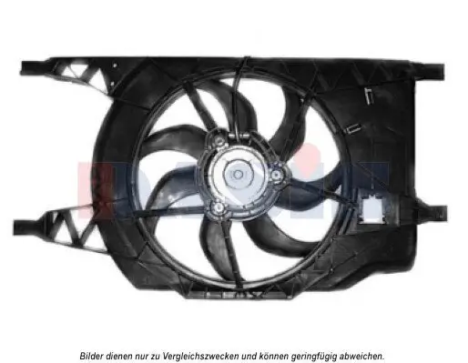 Elektromotor, Kühlerlüfter 12 V AKS DASIS 188029N