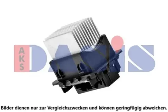 Widerstand, Innenraumgebläse 12 V AKS DASIS 188087N Bild Widerstand, Innenraumgebläse 12 V AKS DASIS 188087N