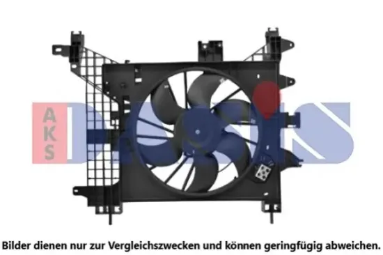 Lüfter, Motorkühlung 12 V AKS DASIS 188096N Bild Lüfter, Motorkühlung 12 V AKS DASIS 188096N