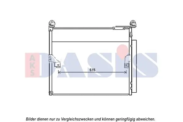Kondensator, Klimaanlage AKS DASIS 212092N