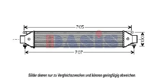Ladeluftkühler AKS DASIS 307003N Bild Ladeluftkühler AKS DASIS 307003N