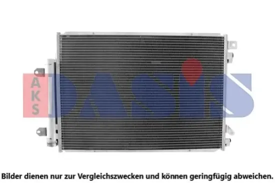 Kondensator, Klimaanlage AKS DASIS 322033N Bild Kondensator, Klimaanlage AKS DASIS 322033N