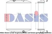 Kühler, Motorkühlung AKS DASIS 480024N