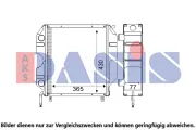 Ladeluftkühler AKS DASIS 487170N