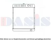 Ladeluftkühler AKS DASIS 517001N