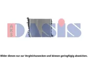 Kühler, Motorkühlung AKS DASIS 520540N