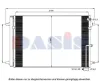 Kondensator, Klimaanlage AKS DASIS 482027N