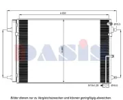 Kondensator, Klimaanlage AKS DASIS 482027N