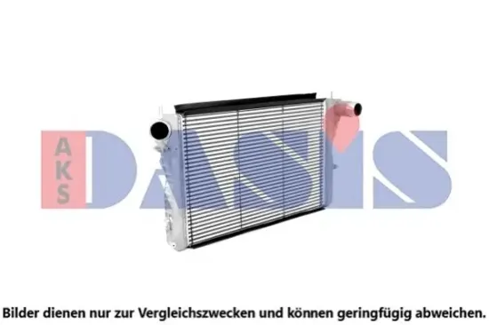 Ladeluftkühler AKS DASIS 487008N Bild Ladeluftkühler AKS DASIS 487008N