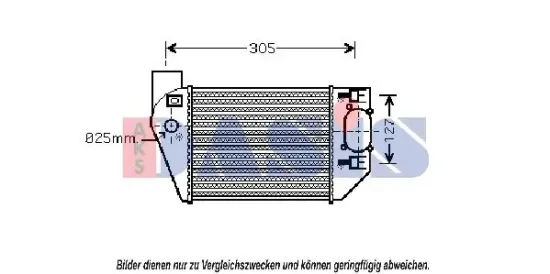 Ladeluftkühler AKS DASIS 487022N Bild Ladeluftkühler AKS DASIS 487022N