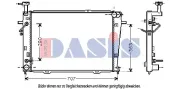 Kühler, Motorkühlung AKS DASIS 510041N