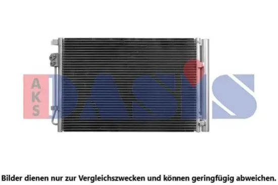 Kondensator, Klimaanlage AKS DASIS 512103N Bild Kondensator, Klimaanlage AKS DASIS 512103N