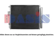 Kondensator, Klimaanlage AKS DASIS 562126N