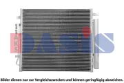 Kondensator, Klimaanlage AKS DASIS 562141N