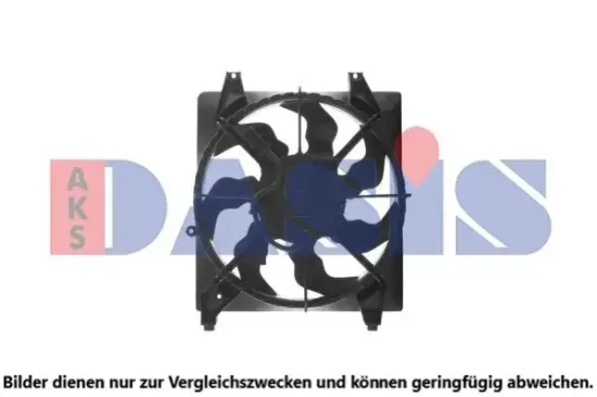 Lüfter, Motorkühlung 12 V AKS DASIS 568067N Bild Lüfter, Motorkühlung 12 V AKS DASIS 568067N