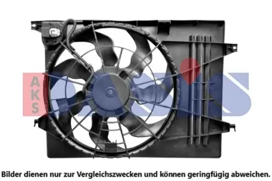 Lüfter, Motorkühlung 12 V AKS DASIS 568133N Bild Lüfter, Motorkühlung 12 V AKS DASIS 568133N