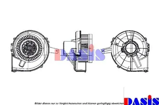 Innenraumgebläse 12 V AKS DASIS 740320N Bild Innenraumgebläse 12 V AKS DASIS 740320N