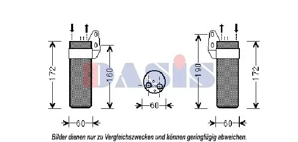 Trockner, Klimaanlage AKS DASIS 800569N