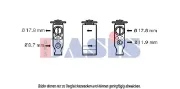 Expansionsventil, Klimaanlage AKS DASIS 840138N