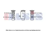 Expansionsventil, Klimaanlage AKS DASIS 840228N