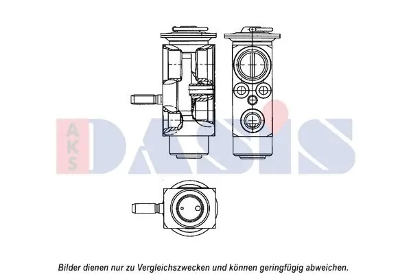Expansionsventil, Klimaanlage AKS DASIS 840249N