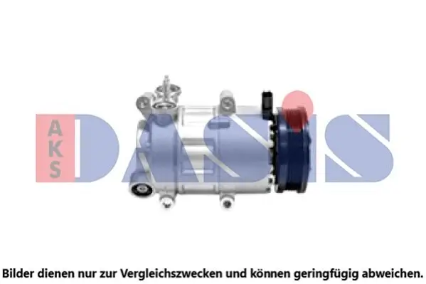 Kompressor, Klimaanlage 12 V AKS DASIS 850096N