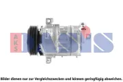 Kompressor, Klimaanlage 12 V AKS DASIS 852220N
