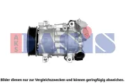Kompressor, Klimaanlage 12 V AKS DASIS 850940N