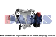 Kompressor, Klimaanlage 12 V AKS DASIS 851247N